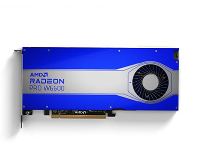 AMD Radeon Pro W6600 GPU bemutató