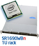 Intel SR1690WB 1U Rack szerver
