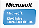 Microsoft Kisvállalati Termékspecialista