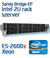 Intel R2312GZ4 rack szerver, Sandy Bridge-EP