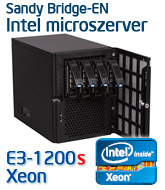 Intel E3-1200m Microszerver, Sandy Bridge