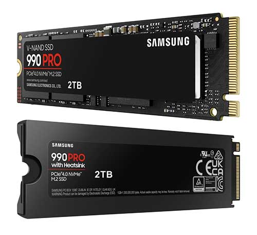 Samsung 990 Pro SSD munkaállomásokhoz