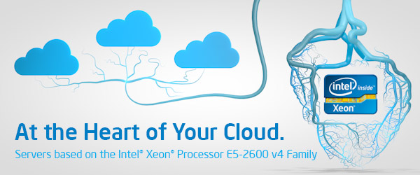 Intel E5-2600 v4 Xeon szerver Cloud