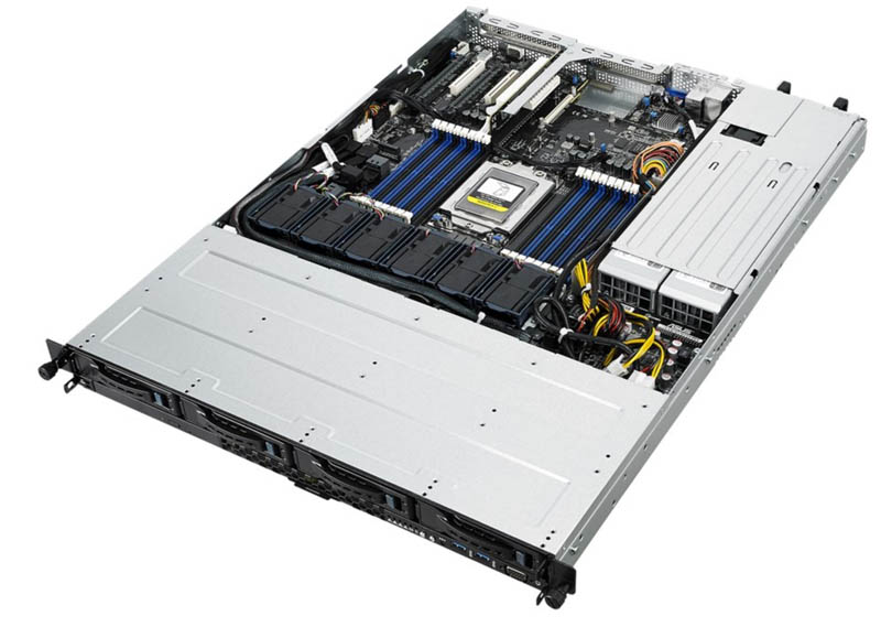 ASUS RS500A-E10-PS4, AMD Epyc 1U rack szerver