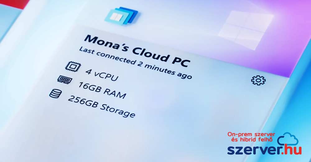 Windows 365 - Cloud PC - szerver.hu