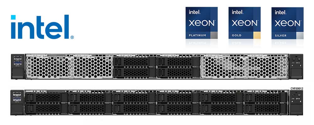 Intel 1U rack szerver - 3rd Gen Scalable Xeon processzor