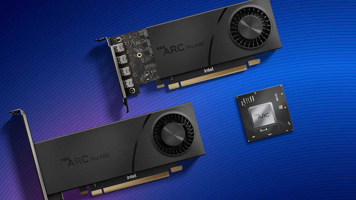 Intel ARC PRO A40 és A50 GPU-k