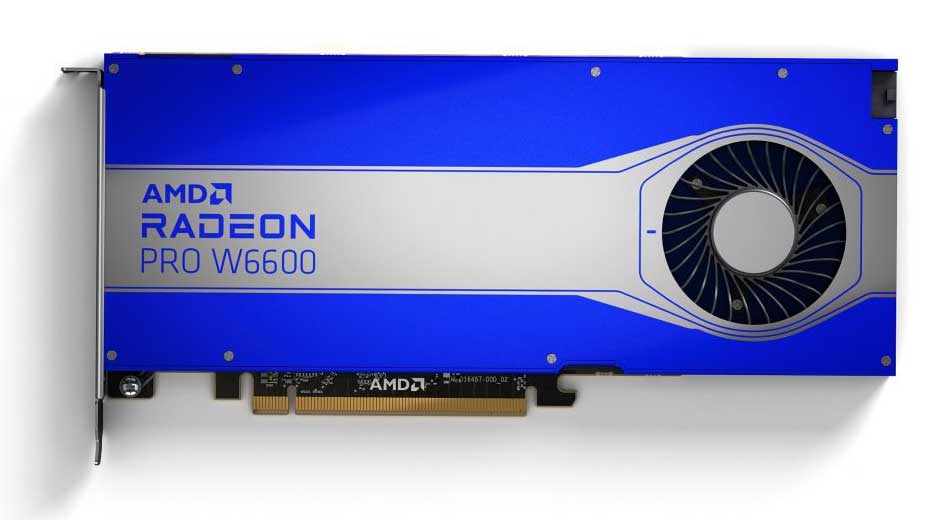  AMD Radeon Pro W6600 GPU - szerintem szép