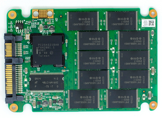 Intel X25-M G2 SSD belső
