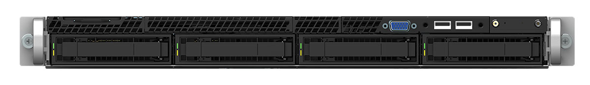 Intel Dual Xeon 2nd Gen. Scalable (Cascade Lake), 1U rack szerver R1304WFTYSR