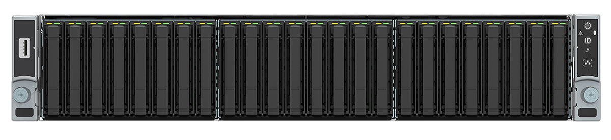 Intel Dual Xeon 2nd Gen. Scalable (Cascade Lake), 2U rack szerver R2224WFTZSR