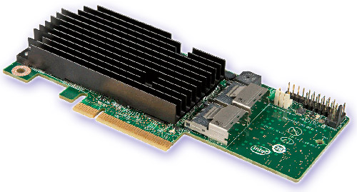 Intel integrált SAS RAID modul RMS25PB040