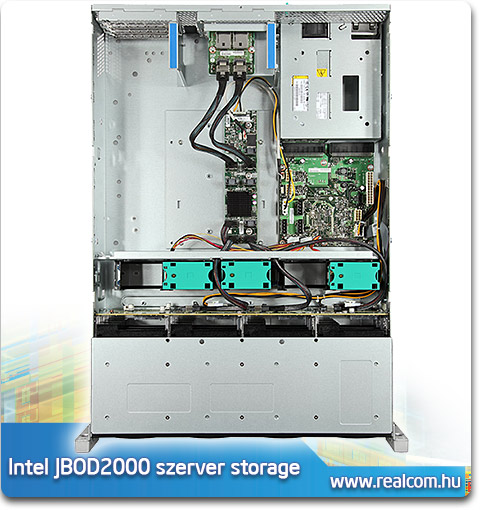 Intel JBOD2000 2U rack szerver storage