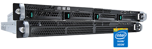 Intel R1304RPO 1U rack szerver