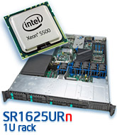 Intel SR1625URn 1U Rack szerver