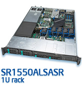 Intel 1U rack szerver