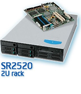 intel SR2520 2U Rack szerver