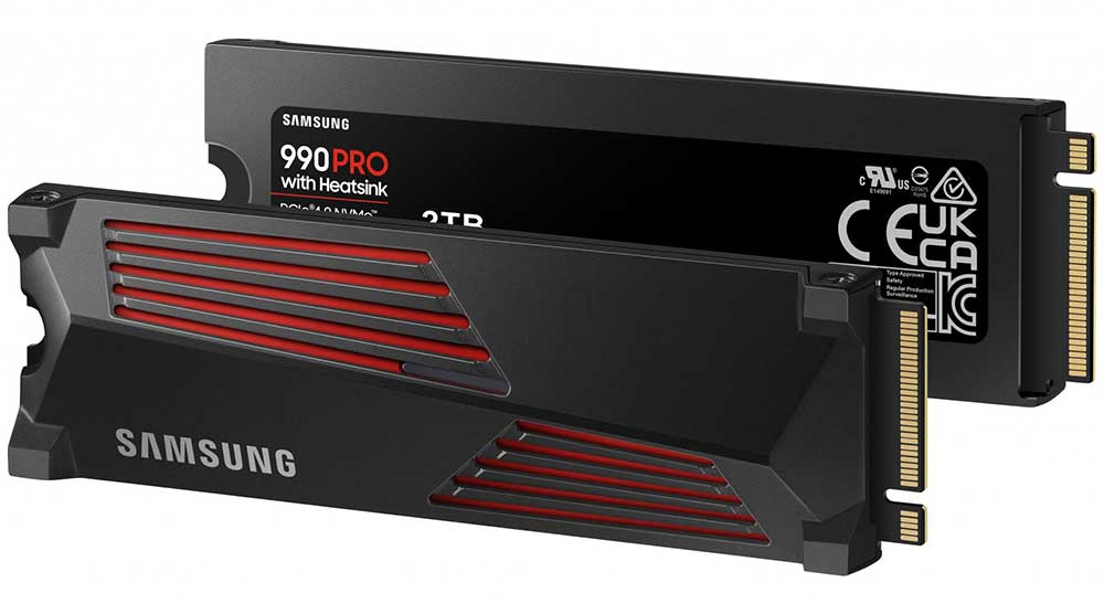 Samsung High-Performance 990 PRO 2TB NVMe SSD